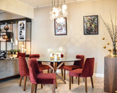 Scaffold Round Dining Table